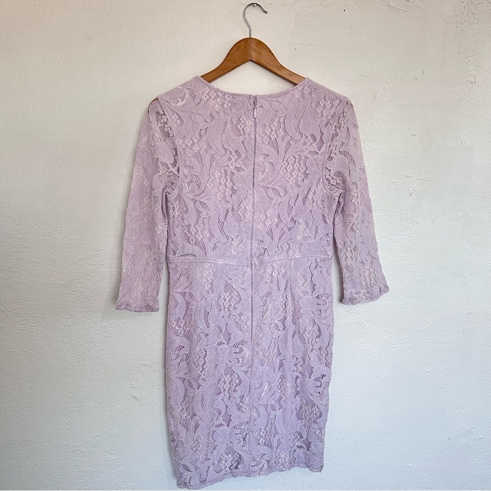 Lulus All For You Lavender Lace Bodycon Dress - Picture 5 of 7